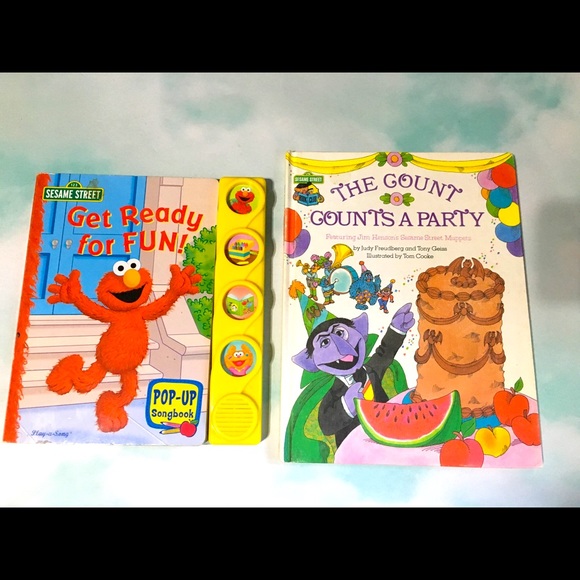 SESAME STREET  VINTAGE BOOK COLLECTION BUNDLE OF 7 - Picture 4 of 16